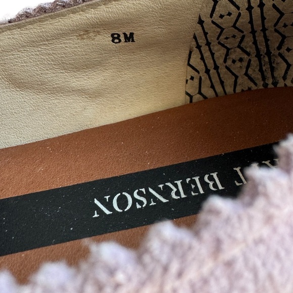 Size 8 Matt Bernson Lavender Suede Huaraches - Picture 14 of 14